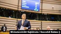 Orbán Viktor Brüsszelben