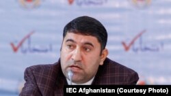 د افغانستان د ټاکنو خپلواک کمېسیون مرستیال عصمتالله مل