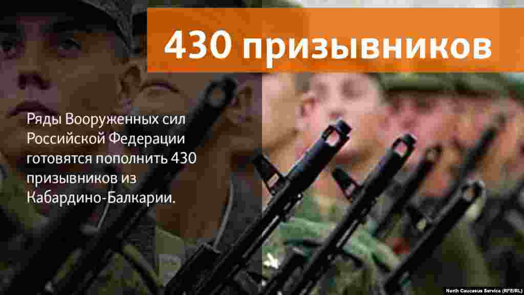 13.06.2018 // Ряды Вооруженных сил Российской Федерации готовятся пополнить 400 призывников из Кабардино-Балкарии.