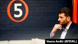 Predsednik opštine Novi Beograd i potpredsednik Glavnog odbora Srpske napredne stranke (SNS) Aleksandar Šapić 