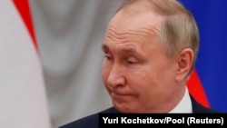 Руският президент Владимир Путин, 1 февруари, 2022 г.