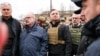 Ілюстраційне фото. Зліва направо: президенти Литви Гітанас Науседа, Латвії Егілс Левітс, Польщі Анджей Дуда та Естонії Алар Каріс під час відвідин Бородянки на Київщині, 13 квітня 2022 року
