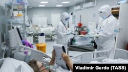 Илустрација, руска ковид болница