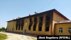 Опожарен објект по судирите
