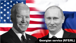 Președinții SUA și Rusiei, Joe Biden și Vladimir Putin (colaj).