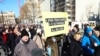 A február 22-i budapesti bírótüntetés résztvevői
