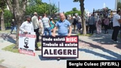 Protest față de „hărțuirea și discriminarea” celor nevaccinați, Chișinău, 3 august 2021