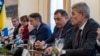 Članovi Predsjedništva BiH: Željko Komšić, Milorad Dodik i Šefik Džaferović