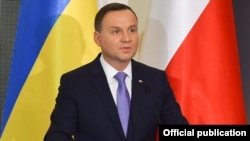 Poljski predsednik Andžej Duda