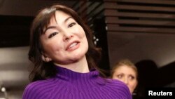 Алма Шалабаева, жена арестованного казахского бывшего банкира и оппозиционного политика Мухтара Аблязова.