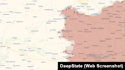 DeepState жобасының майдандағы ахуал бойынша 13 наурыз күнгі картасы.