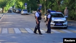 Полицијата го блокира местото по нападот врз седиштето на руската Црноморска флота