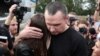 Украинский режиссер Олег Сенцов после обмена заключенным между Россией и Украиной.