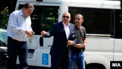 Љубе Бошкоски пред Суд за случајот „Тортура.“