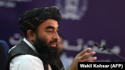 د طالبانو د حکومت له ویاند ذبیح‌الله مجاهد