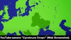 Мапа України без окупованого Криму на церемонії ФІФА 13 грудня 2024 року