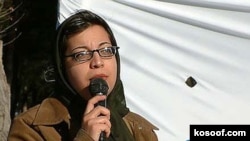 شادی صدر از شبکه وکلای داوطلب در ايران. (عکس: کسوف)