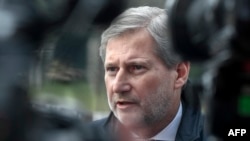 Комісар ЄС із питань європейської політики сусідства та переговорів щодо розширення Йоганнес Ган