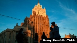 Здание МИД РФ в Москве