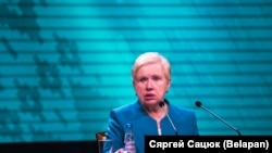 Председатель Центральной избирательной комиссии Беларуси Лидия Ермошина.