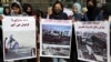 FILE: An anti-Taliban protests by women activists in the capital Kabul on March 2.