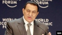 حسنی مبارک، رييس جمهوری مصر. (عکس:EPA )