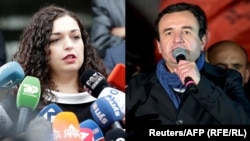 Vjosa Osmani i Aljbin Kurti