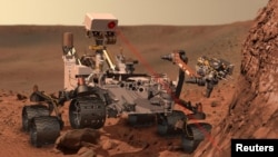 НАСА галимнәре җибәргән Curiosity җиһазы ерак Марс планетасында тикшерү эшләре алып бара