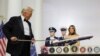 Donald Trump la Balul Comandantului Suprem, după depunerea jurământului, Washignton, 20 ianuarie 2025.