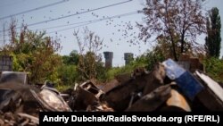 Зруйноване селище Південне, що під Горлівкою, 17 липня 2018 року