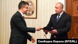 Пламен Николов и Румен Радев.
