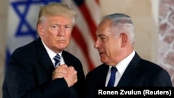 Американскиот претседател Доналд Трамп и израелскиот премиер Бенјамин Нетанјаху