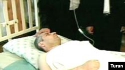 Bahəddin Həziyev Kliniki Tibbi Mərkəzin reanimasiya şöbəsində, 19 may 2006