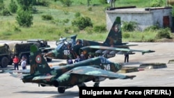 Бугарските воени авиони Миг 29