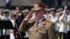 Generalul Catalin Zisu, la o ceremonie militară, iulie 2019. 