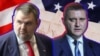 Делян Пеевски (вляво) и Владислав Горанов. Колаж