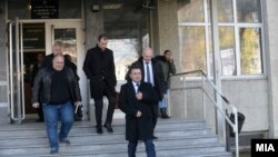 Премиерот Зоран Заев пред Основниот суд Скопје 1 на едно од рочиштата за случајот „Поткуп“