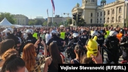 Protest u Beogradu, 1. maja 2025.