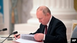 Владимир Путин, претседател на Русија