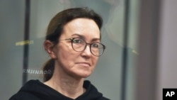 Алсу Курмашева в суде. 1 февраля 2024 года