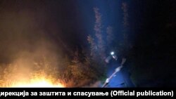Шумски пожари во Македонија