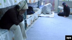 داخل یکی از سلول‌های بند زنان زندان اوین