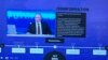 A Blinken OSA Archivum kiállításának egyik része az ukrajnai háborúval kapcsolatos orosz propaganda működését mutatja be