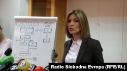 Архива - Обвинителката Ленче Ристоска.