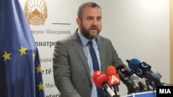 Министерот за внатрешни работи Панче Тошковски