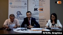 «Անկախ դիտորդի» ներկայացուցիչների մամուլի ասուլիսում.