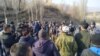 На границе Кыргызстана и Таджикистана. 14 марта 2019 года.

