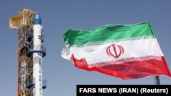 Iran has sent several satellites into orbit over the past decade (file photo)