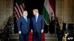 8 марта, встреча Виктора Орбана и Дональда Трампа. Фото опубликовала пресс-служба венгерского премьера 
