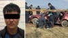 27 жаштагы кыздын өлүмүнө шектүүлөрдүн бири жана кыздын сөөгү табылган машине. (Сүрөт ИИМдин басма сөз кызматына таандык), 7-апрель, 2021-жыл. 